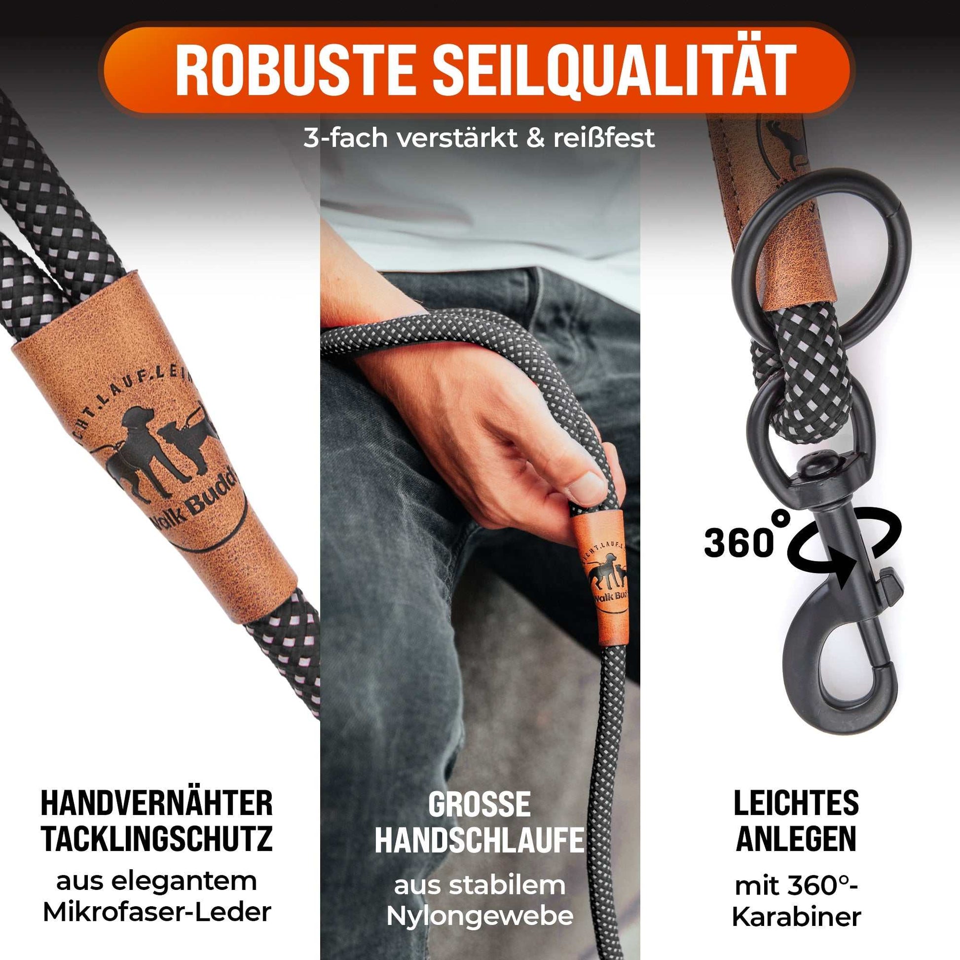 UFO Hundeleine von Dogswelt